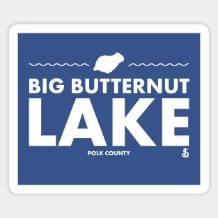 Polk County, Wisconsin - Big Butternut Lake Magnet